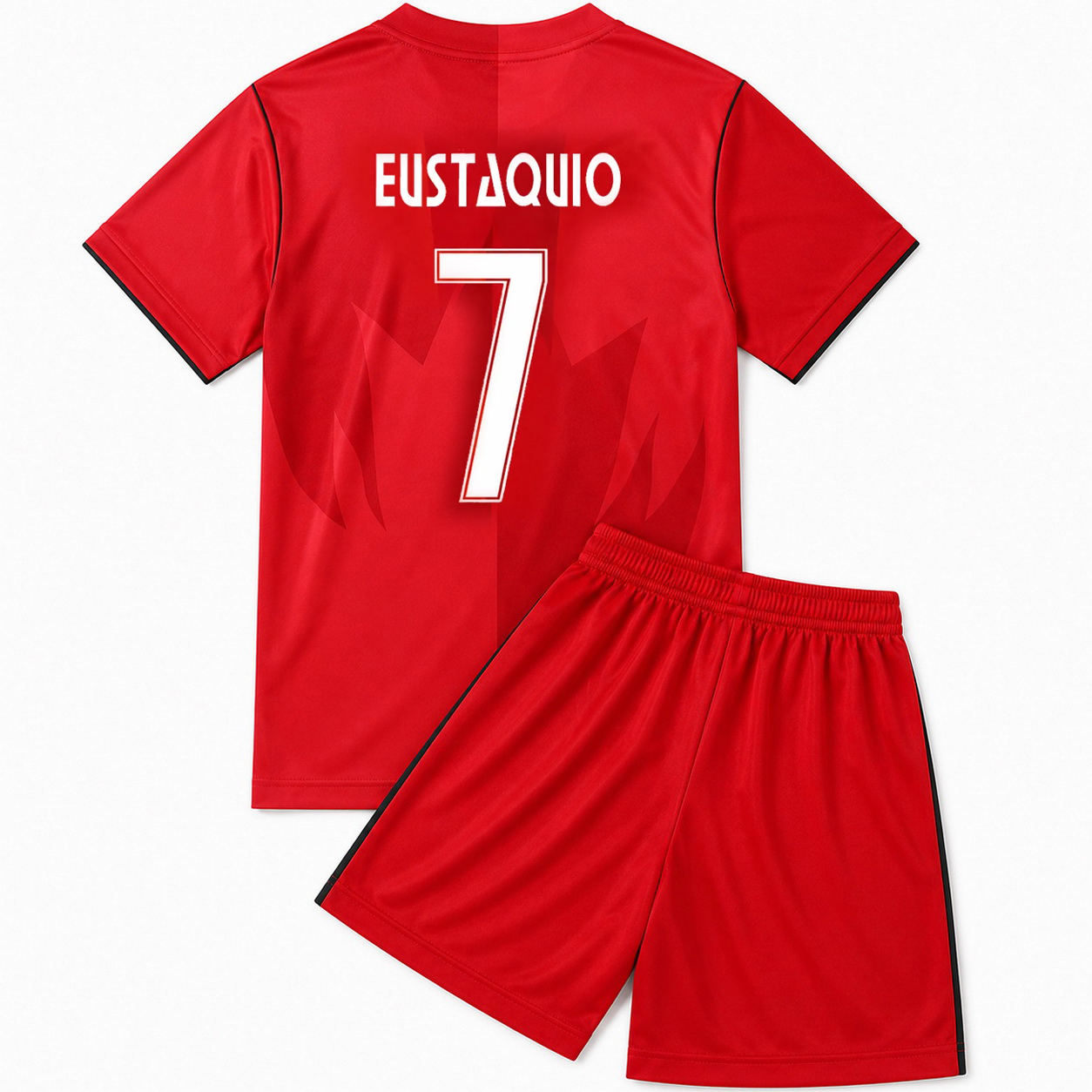 2026 Stephen Eustaquio Canada #7 Home Youth Soccer Jersey
