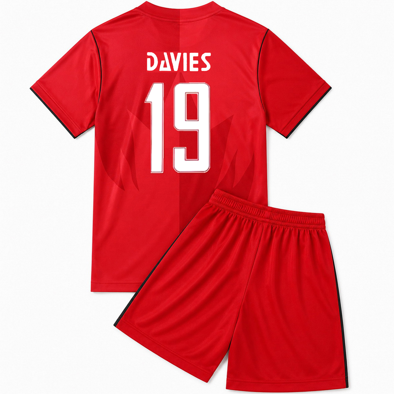 2026 Alphonso Davies Canada #19 Home Youth Soccer Jersey