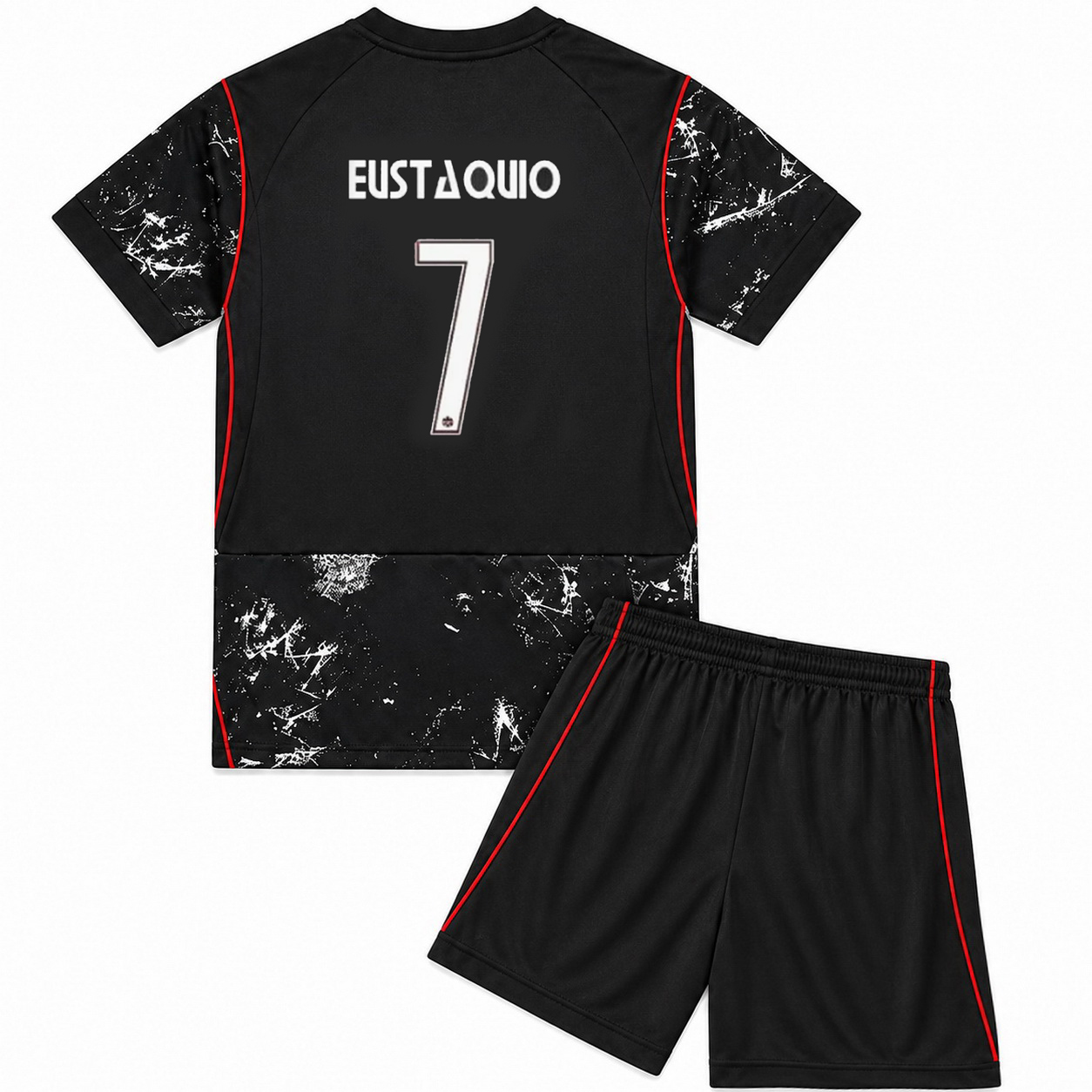 2026 Stephen Eustaquio Canada #7 Away Youth Soccer Jersey