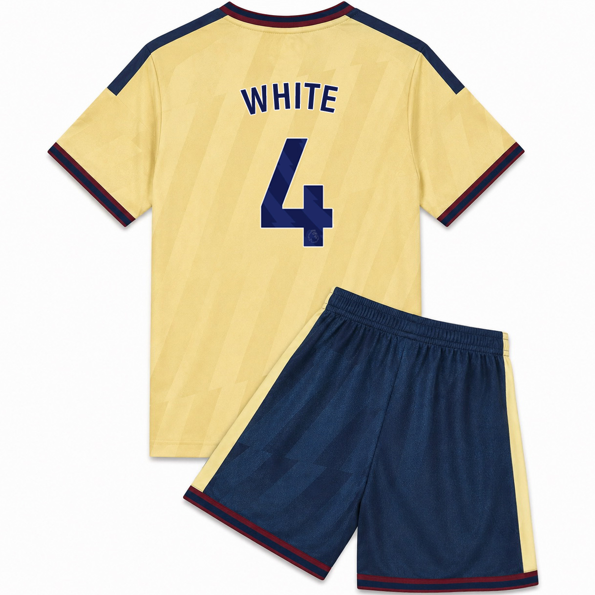26/27 Ben White #4 Team Third Youth Soccer Jersey