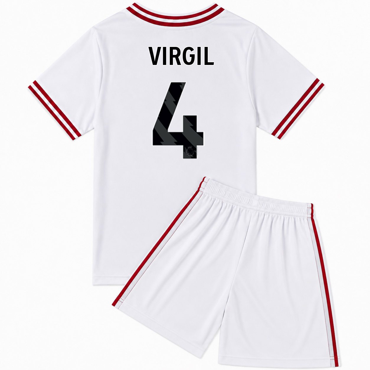 26/27 Virgil van Dijk #4 Team Away Youth Soccer Jersey
