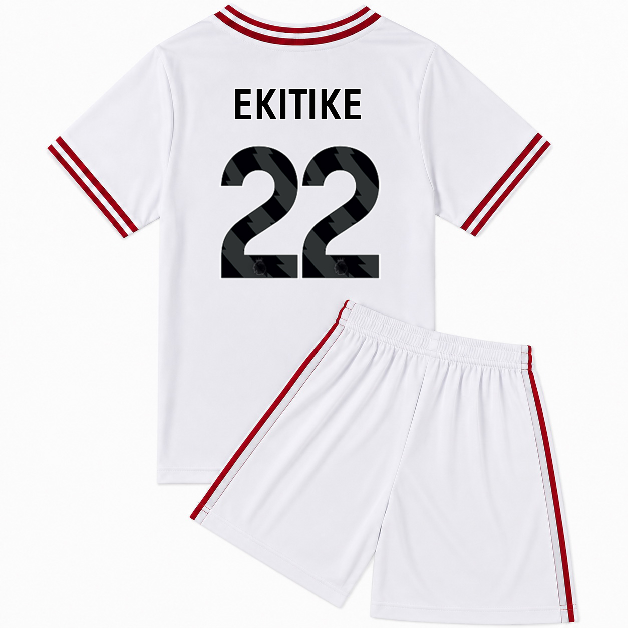 26/27 Hugo Ekitike #22 Team Away Youth Soccer Jersey