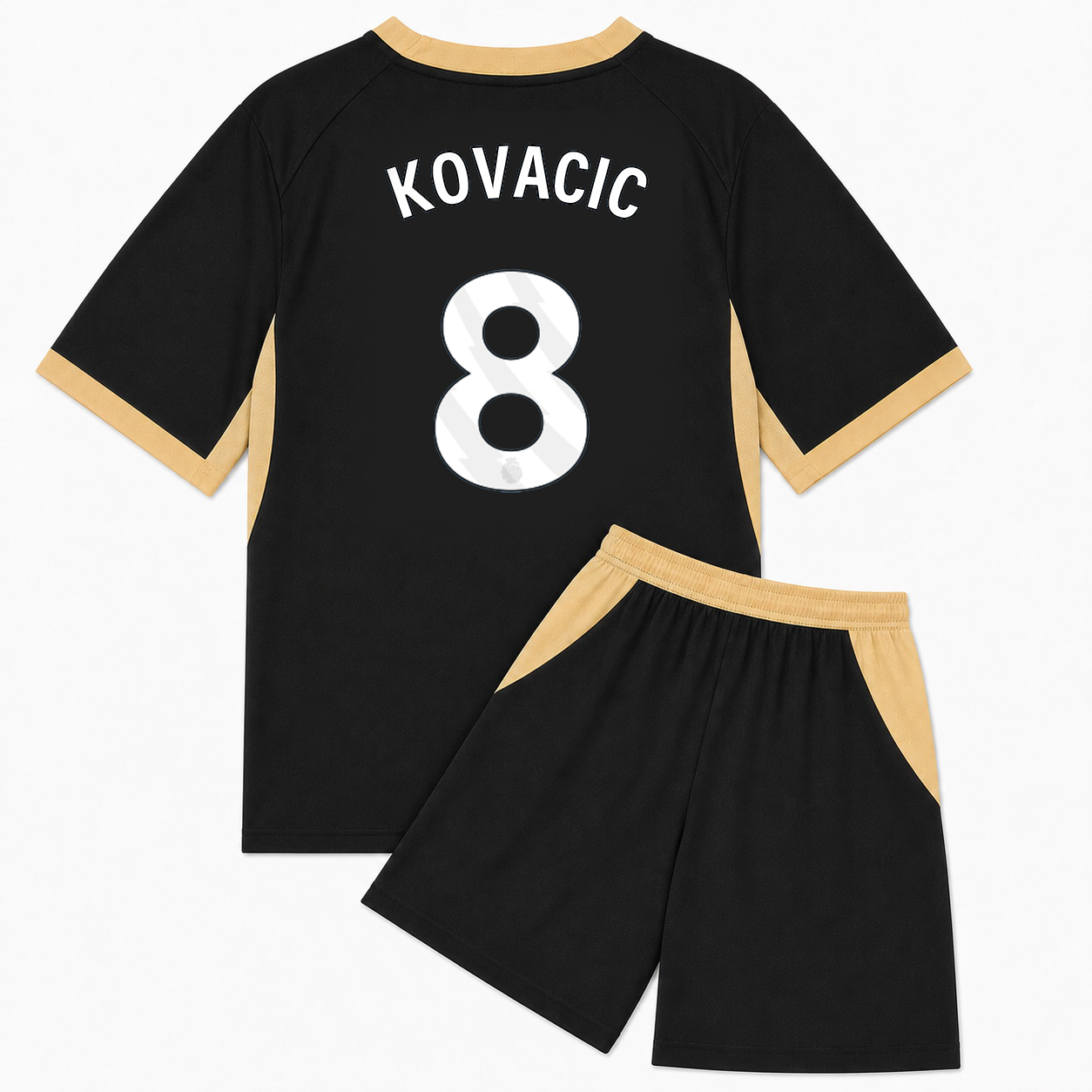 26/27 Mateo Kovacic #8 Team Away Youth Soccer Jersey
