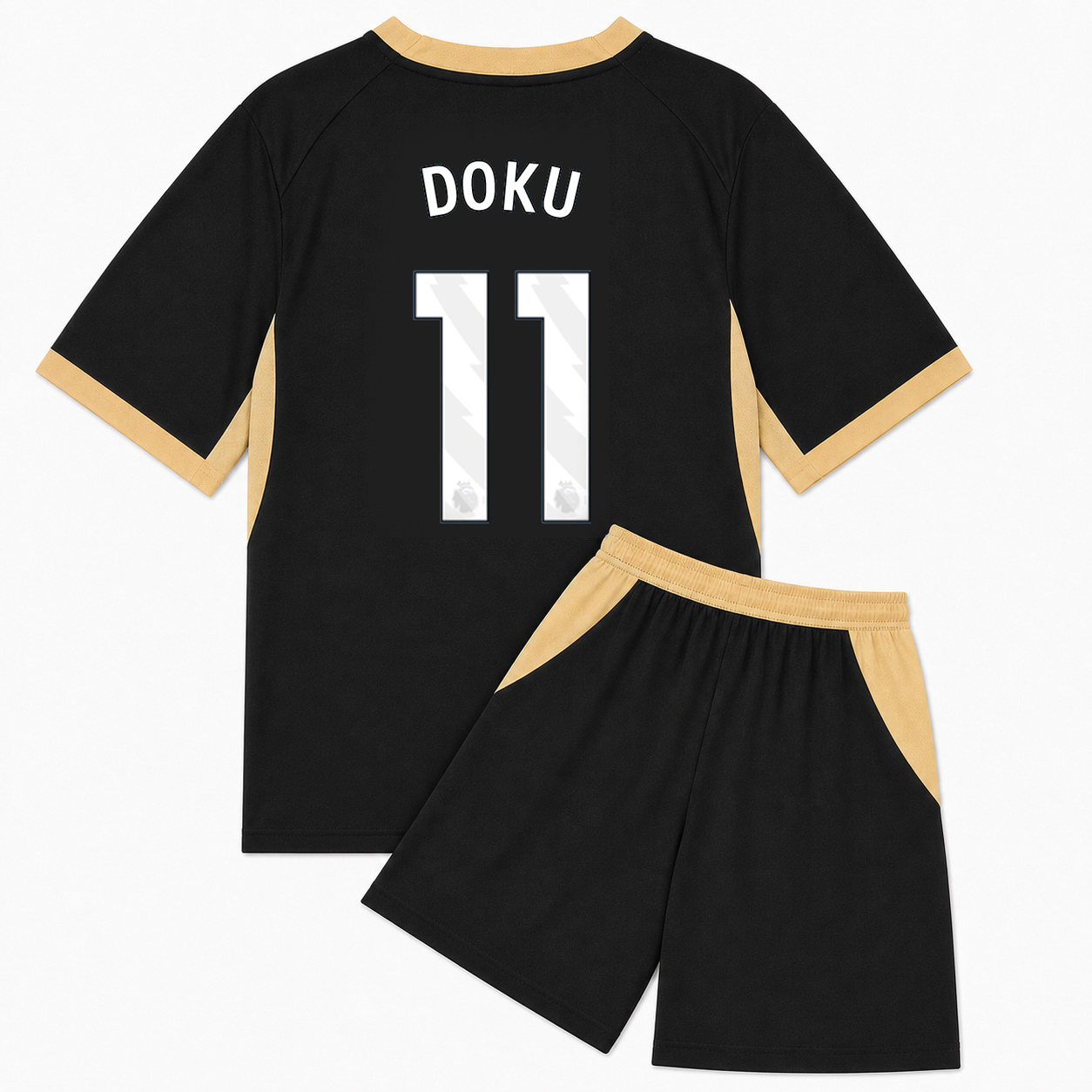26/27 Jeremy Doku #11 Team Away Youth Soccer Jersey