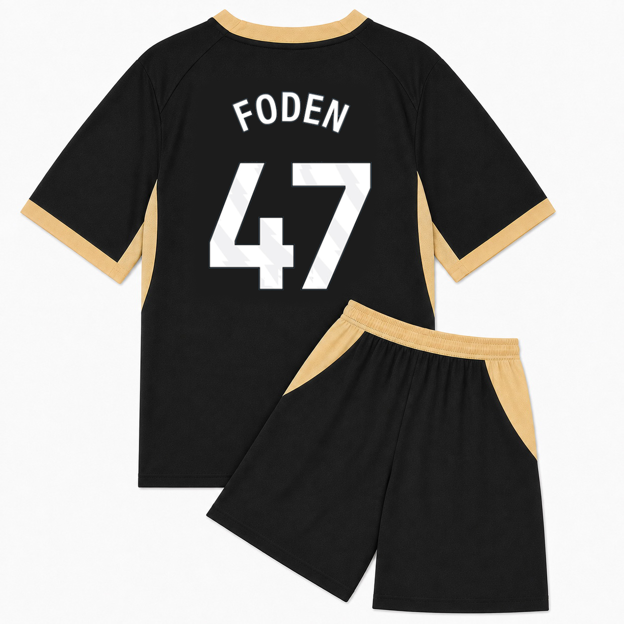 26/27 Phil Foden #47 Team Away Youth Soccer Jersey