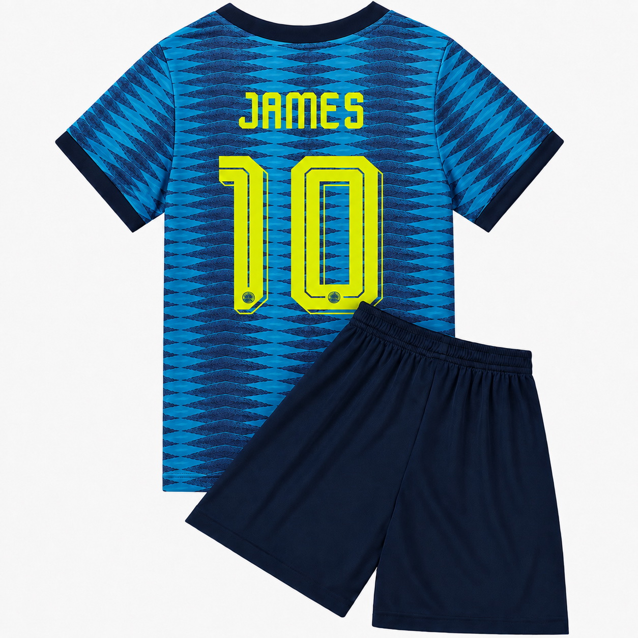 2026 James Rodriguez #10 Colombia Away Youth Soccer Jersey
