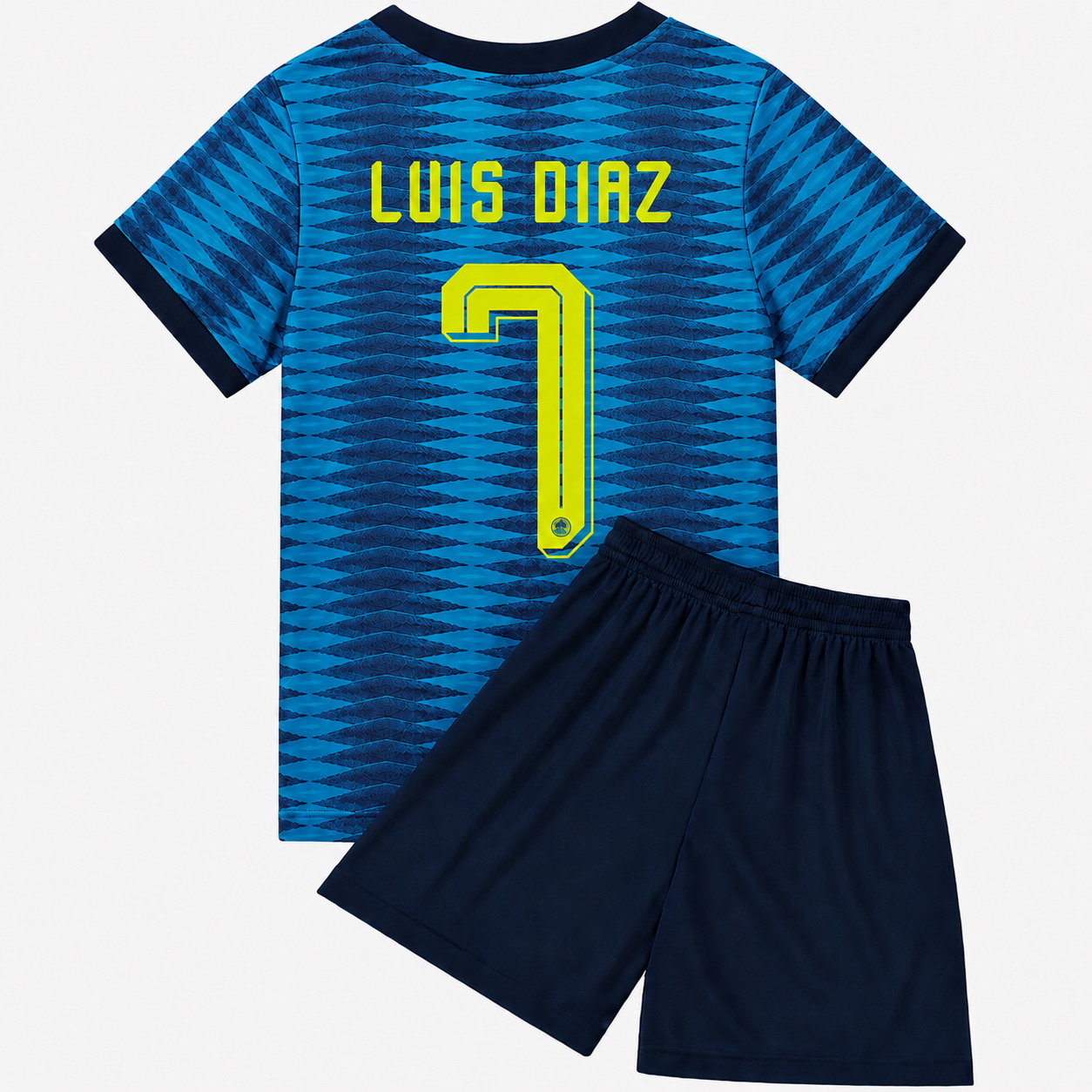 2026 Luis Diaz #7 Colombia Away Youth Soccer Jersey