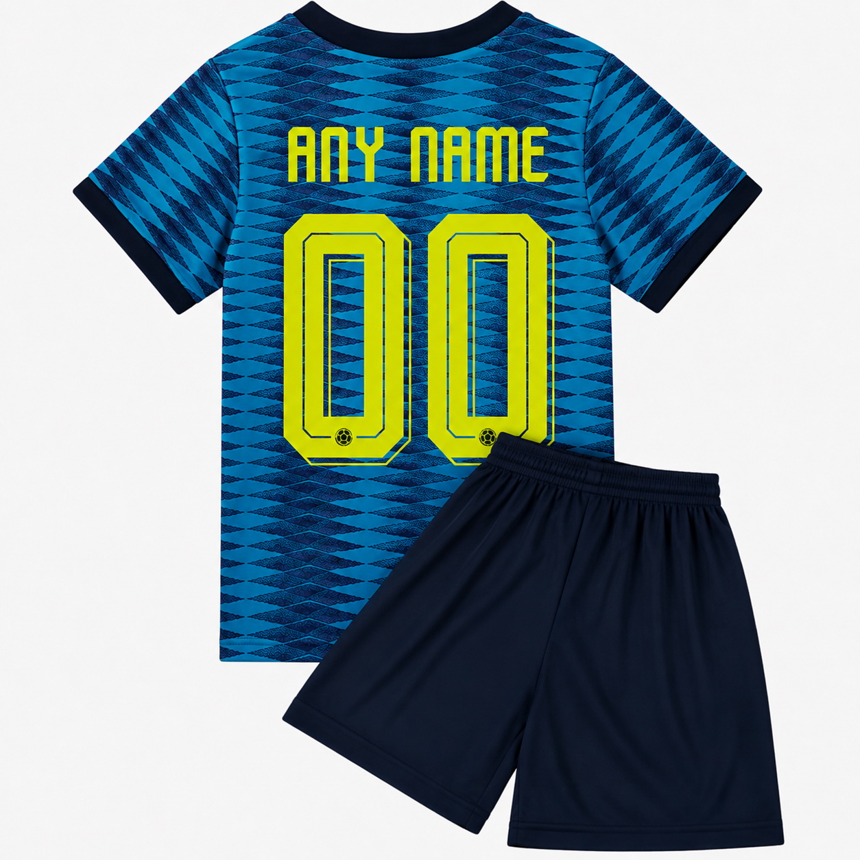 2026 Customized #00 Colombia Away Youth Soccer Jersey