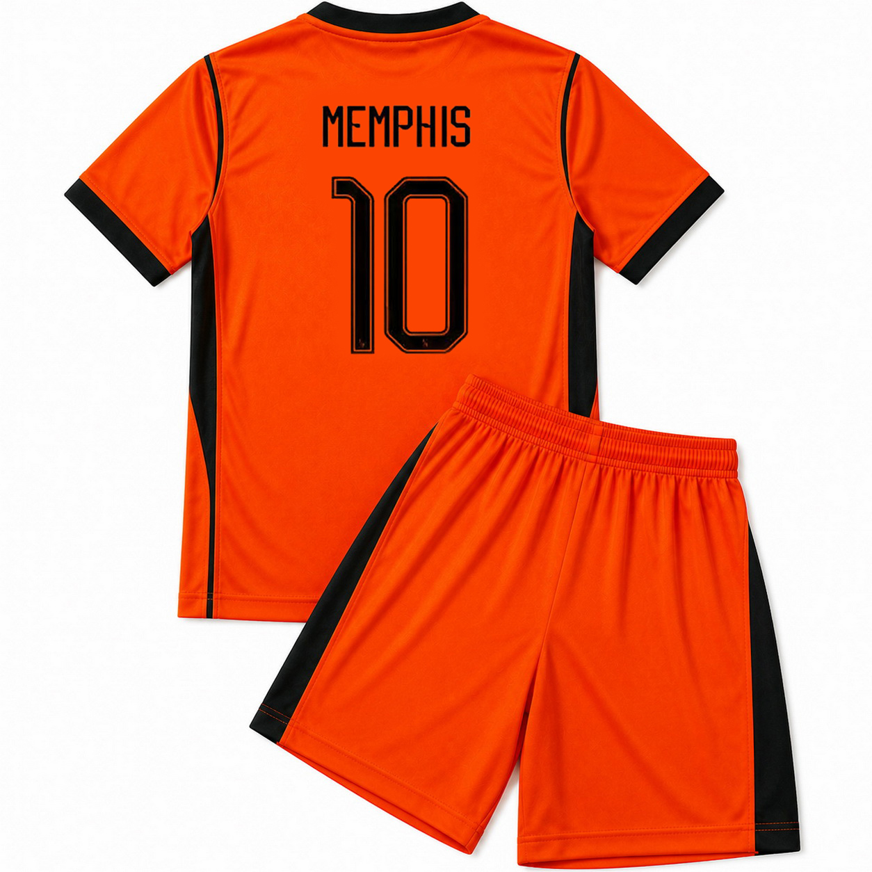 2026 Memphis Depay #10 Netherlands Home Youth Soccer Jersey