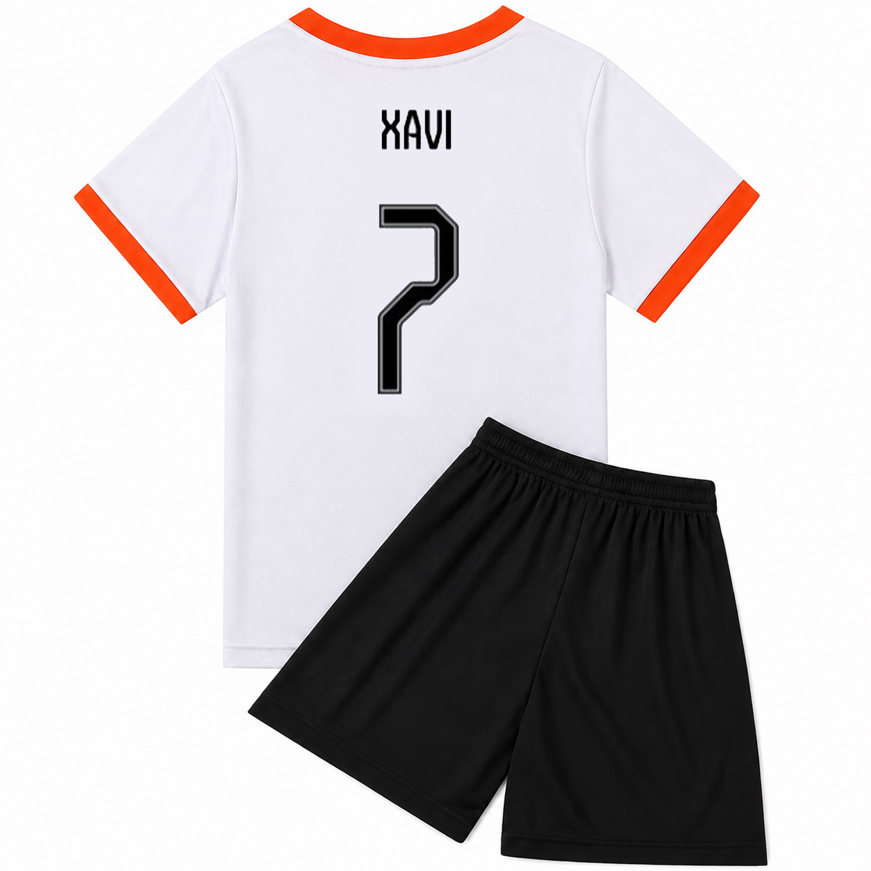 2026 Xavi Simons #7 Netherlands Away Youth Soccer Jersey