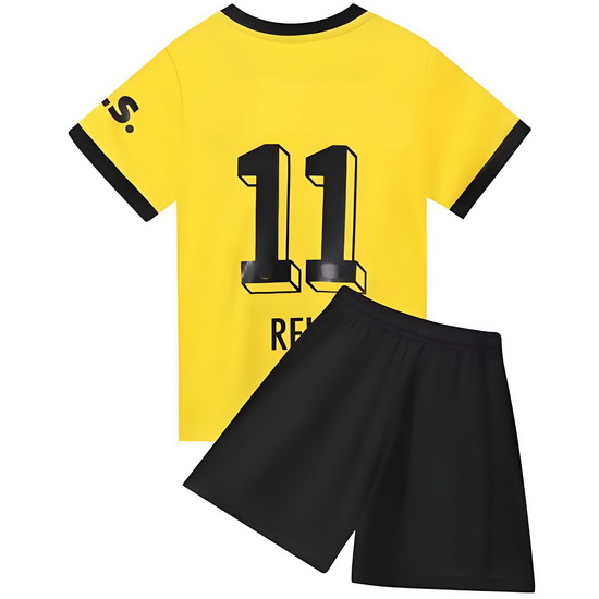 23/24 Marco Reus #11 Yellow Team Home Youth Soccer Shirt