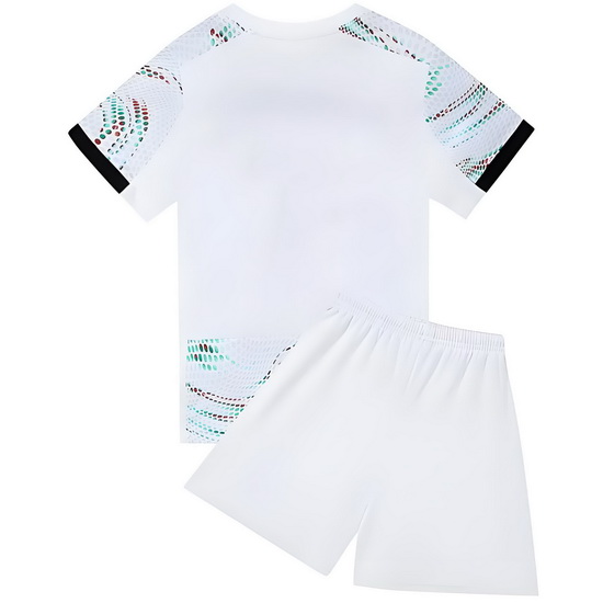25/26 Blank White Portugal Away Youth Soccer Jersey