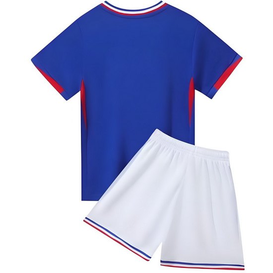 2024 France Blue Team Home Youth Soccer Shirt