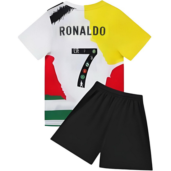 2025 Cristiano Ronaldo #7 Mix Team Special Youth Soccer Shirt