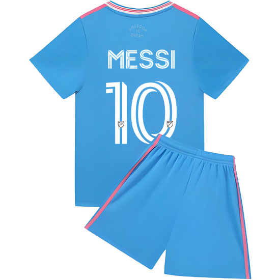 2025 Lionel Messi #10 Blue Team Third Youth Soccer Shirt