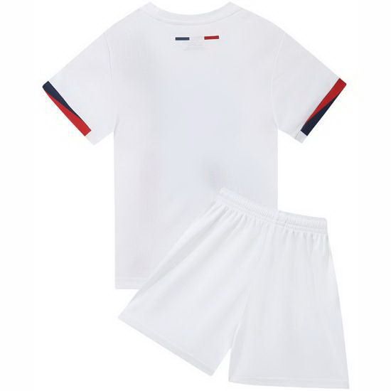 24/25 Blank White Team Away Soccer Jersey for Boys Girls