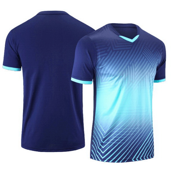 Navy/Teal Soccer Jersey Sports Team Away Shirt for Men