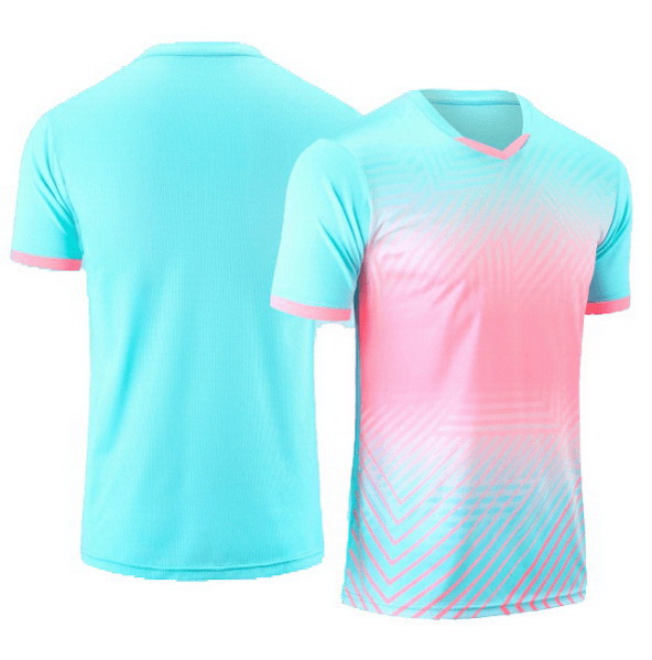 Teal/Pink Soccer Jersey Sports Team Training Home Shirt