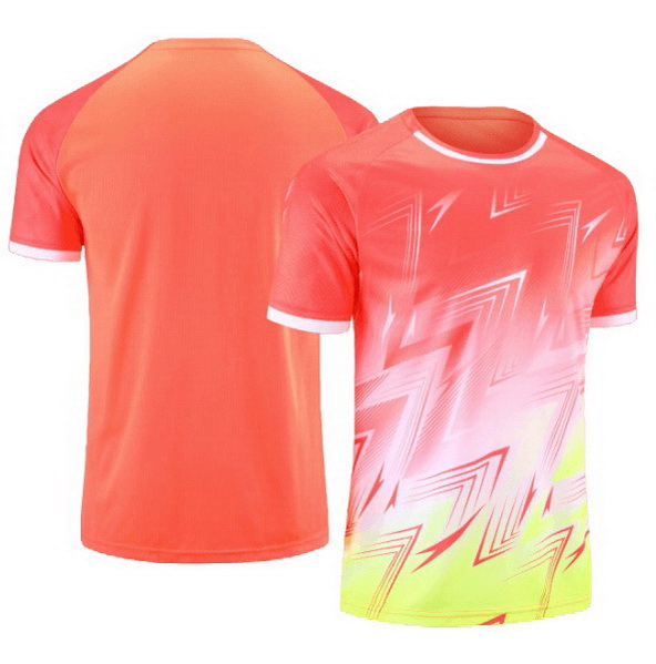 Orange/Yellow Soccer Jersey Sports Team Away Men's Shirt