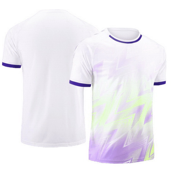 White/Purple Soccer Jersey Sports Team Third Men's Shirt